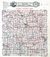 School District Map, Green County 1931